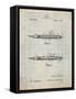 Houston Fountain Pen Company 1920 Patent-Cole Borders-Framed Stretched Canvas