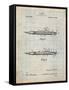 Houston Fountain Pen Company 1920 Patent-Cole Borders-Framed Stretched Canvas