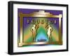 Houston Prohibition-Art Deco Designs-Framed Giclee Print