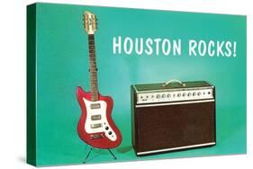 Houston Rocks!-null-Stretched Canvas
