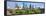Houston Skyline, Memorial Park, Texas-null-Framed Stretched Canvas