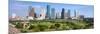 Houston Skyline, Memorial Park, Texas-null-Mounted Photographic Print