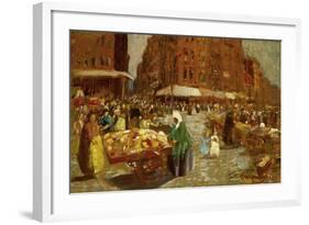 Houston Street, 1917-George Luks-Framed Giclee Print