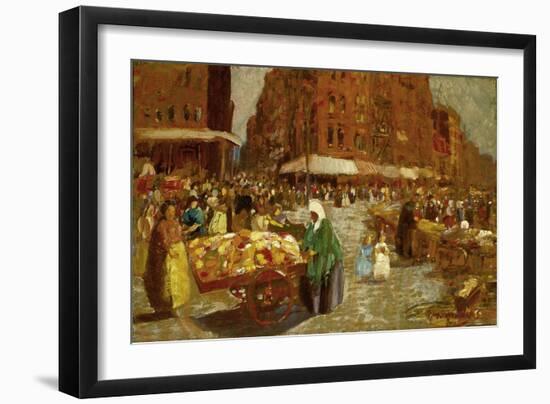 Houston Street, 1917-George Luks-Framed Giclee Print