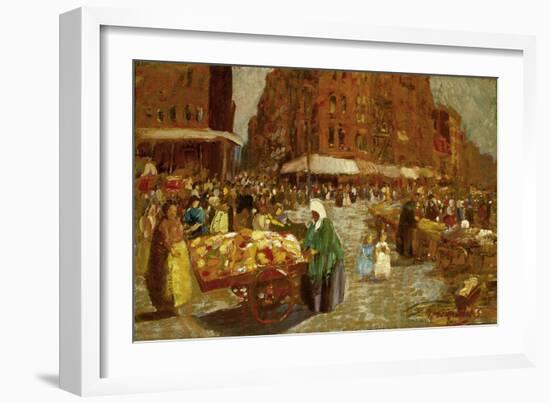 Houston Street, 1917-George Luks-Framed Giclee Print