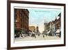 Houston Street, Fort Worth, Texas-null-Framed Premium Giclee Print