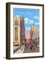 Houston Street, San Antonio, Texas-null-Framed Art Print