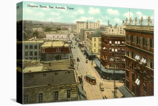 Houston Street, San Antonio, Texas-null-Stretched Canvas