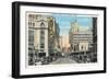 Houston Street, San Antonio-null-Framed Art Print