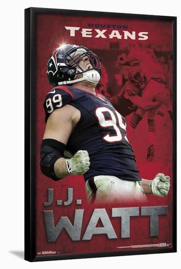 HOUSTON TEXANS - JJ WATT 15-null-Framed Poster