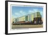 Houston, Texas - Exterior View of Sears Roebuck and Co Department Store-Lantern Press-Framed Art Print