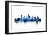 Houston Texas Skyline-Michael Tompsett-Framed Premium Giclee Print