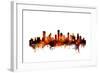 Houston Texas Skyline-Michael Tompsett-Framed Art Print