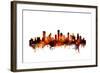 Houston Texas Skyline-Michael Tompsett-Framed Art Print