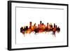 Houston Texas Skyline-Michael Tompsett-Framed Art Print