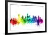 Houston Texas Skyline-Michael Tompsett-Framed Art Print