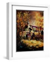 Houyet in Autumn 45-Pol Ledent-Framed Art Print