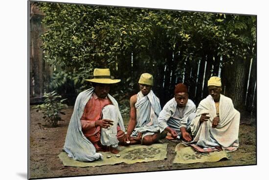 Hova Money Changers, Madagascar, Late 19th Century-Gillot-Mounted Giclee Print