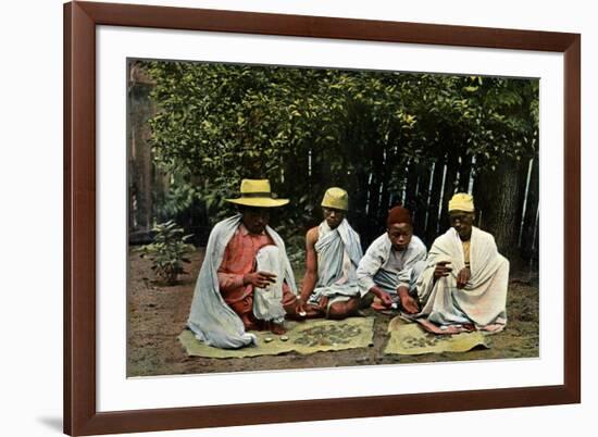 Hova Money Changers, Madagascar, Late 19th Century-Gillot-Framed Giclee Print