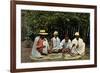 Hova Money Changers, Madagascar, Late 19th Century-Gillot-Framed Giclee Print