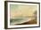 Hove Beach, C.1824 (Oil on Paper on Panel)-John Constable-Framed Giclee Print