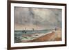 'Hove Beach, with Fishing Boats', c1824-John Constable-Framed Giclee Print