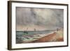 'Hove Beach, with Fishing Boats', c1824-John Constable-Framed Giclee Print