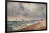 'Hove Beach, with Fishing Boats', c1824-John Constable-Framed Giclee Print