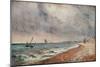 'Hove Beach, with Fishing Boats', c1824-John Constable-Mounted Giclee Print