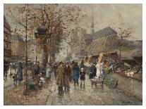 Pluvieux Market-Hovely-Mounted Art Print