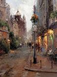 Strolling in Montpellier-Hovely-Art Print