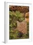 Hovenweep National Monument, Colorado - Square Tower-Lantern Press-Framed Art Print