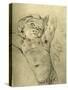 'Hovering Cupid', mid 18th century, (1928)-Giovanni Battista Tiepolo-Stretched Canvas