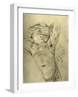 'Hovering Cupid', mid 18th century, (1928)-Giovanni Battista Tiepolo-Framed Giclee Print