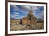 Hovhannavank Church at the Edge of the Qasakh River Canyon, Ashtarak, Armenia, Central Asia, Asia-Jane Sweeney-Framed Photographic Print