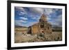 Hovhannavank Church at the Edge of the Qasakh River Canyon, Ashtarak, Armenia, Central Asia, Asia-Jane Sweeney-Framed Photographic Print