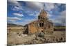 Hovhannavank Church at the Edge of the Qasakh River Canyon, Ashtarak, Armenia, Central Asia, Asia-Jane Sweeney-Mounted Photographic Print