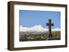 Hovhannavank Church at the Edge of the Qasakh River Canyon, Ashtarak, Armenia, Central Asia, Asia-Jane Sweeney-Framed Photographic Print