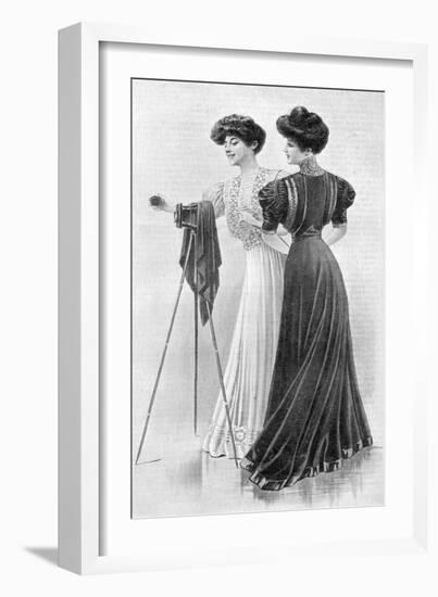 How a Girl Should Dress, 1907-null-Framed Giclee Print