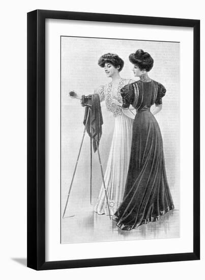 How a Girl Should Dress, 1907-null-Framed Premium Giclee Print