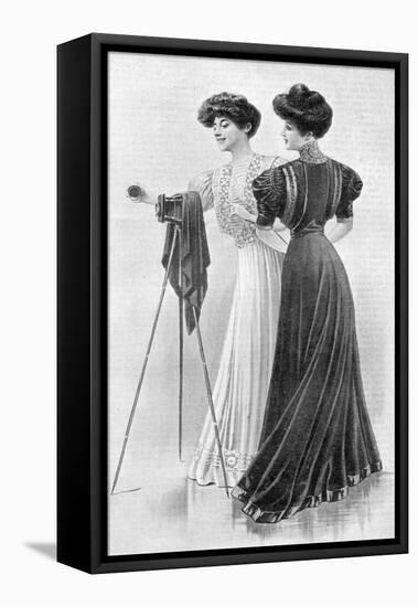 How a Girl Should Dress, 1907-null-Framed Stretched Canvas