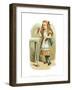 How Alice Grew Tall-null-Framed Art Print