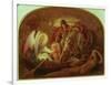 How an Angel Rowed Sir Galahad across Dern Mere-Sir Joseph Noel Paton-Framed Giclee Print