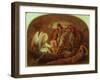 How an Angel Rowed Sir Galahad across Dern Mere-Sir Joseph Noel Paton-Framed Giclee Print