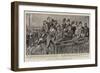 How are the Elections Going? Passers-By Looking at the Daily Graphic Ladder-Alexander Stuart Boyd-Framed Giclee Print