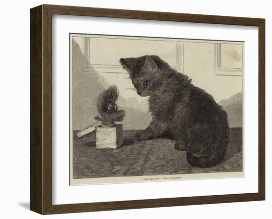 How are You?-John Charles Dollman-Framed Giclee Print