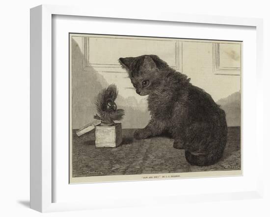 How are You?-John Charles Dollman-Framed Giclee Print