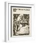 How Arthur drew forth ye sword, illustration from 'The Story of King Arthur and his Knights', 1903-Howard Pyle-Framed Giclee Print