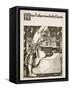 How Arthur drew forth ye sword, illustration from 'The Story of King Arthur and his Knights', 1903-Howard Pyle-Framed Stretched Canvas