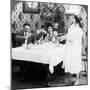 How Biddy Served the Tomatoes Undressed-null-Mounted Photographic Print